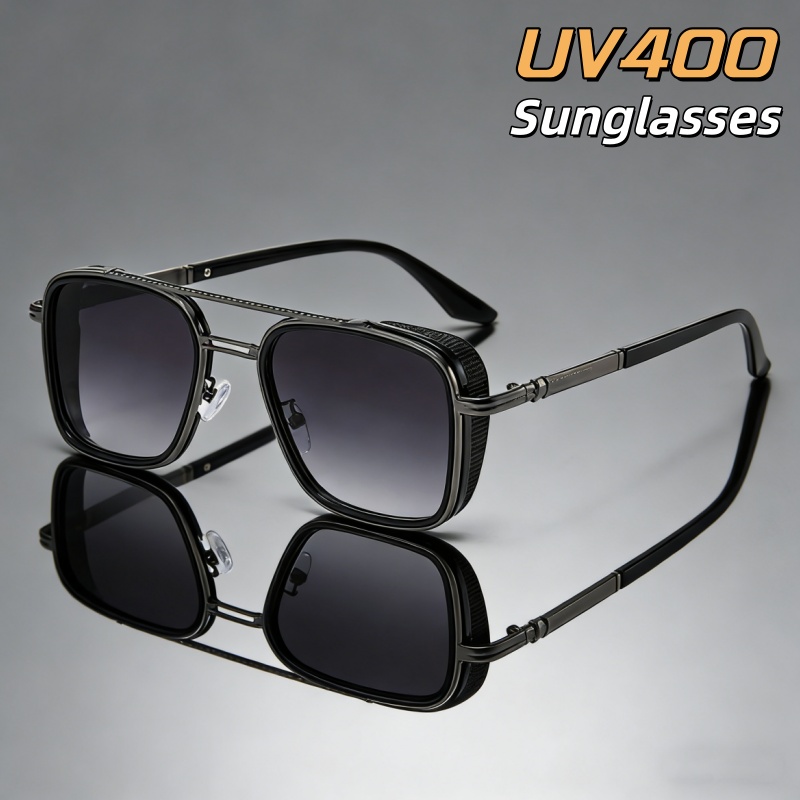 Photography Of A Man - Gafas de Sol Retro con Marco