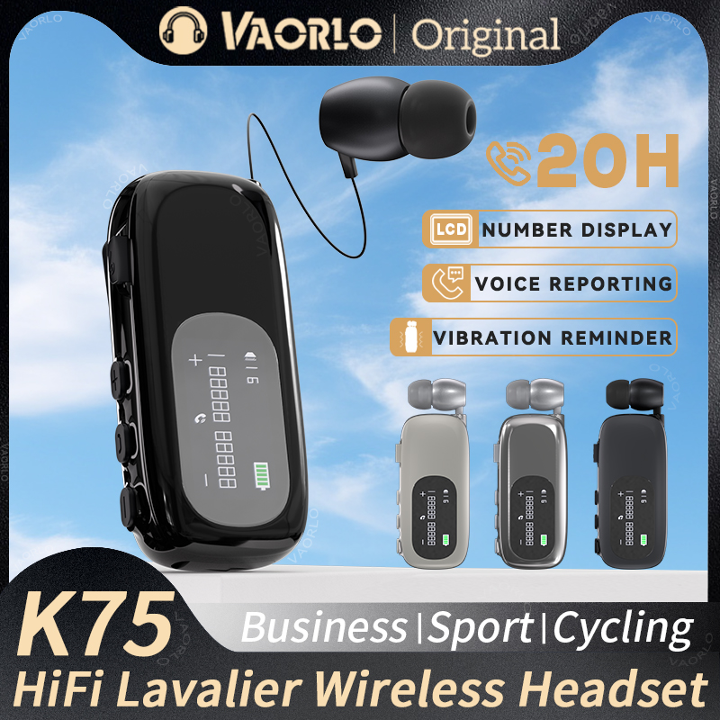 Photography Prompt - Auriculares Bluetooth 5.4 K75 Lavalier para