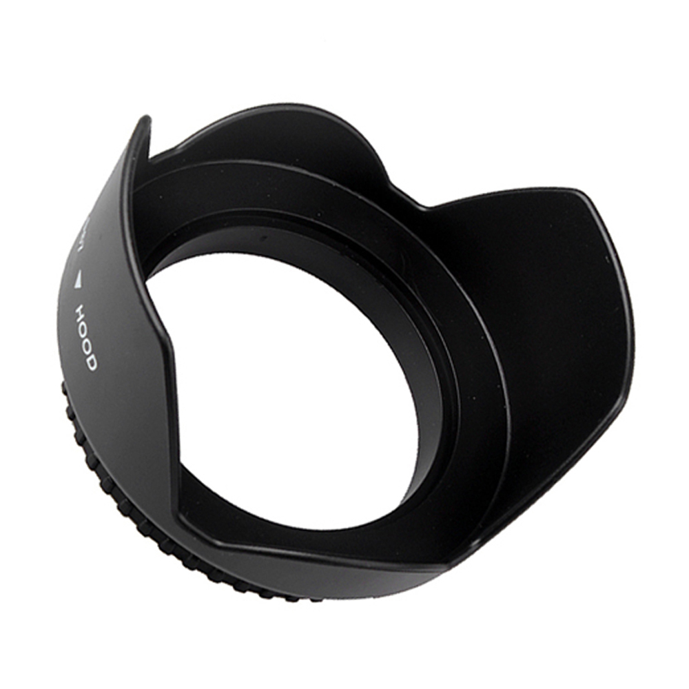 Parasol atornillado para cámar - Lens Hood Petal reseña y precio