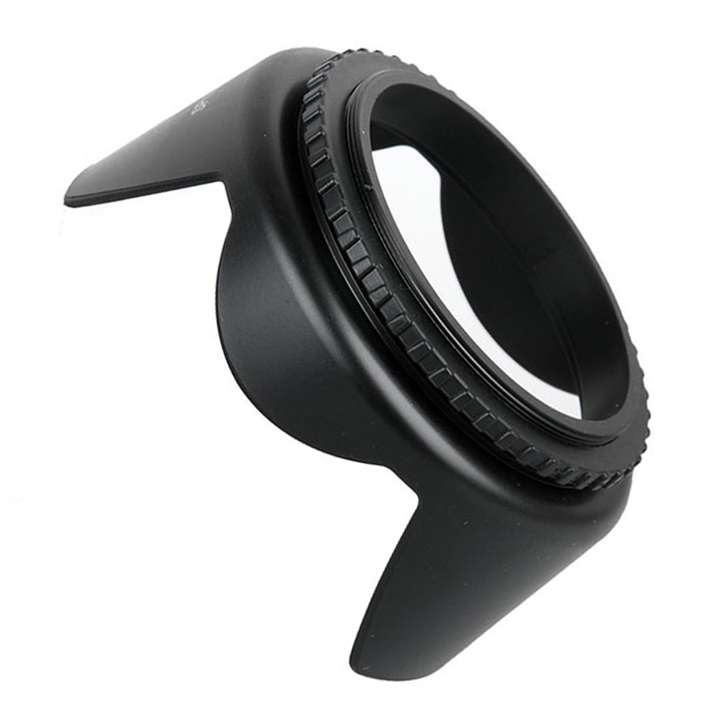 Parasol atornillado para cámar - Lens Hood Petal reseña y precio