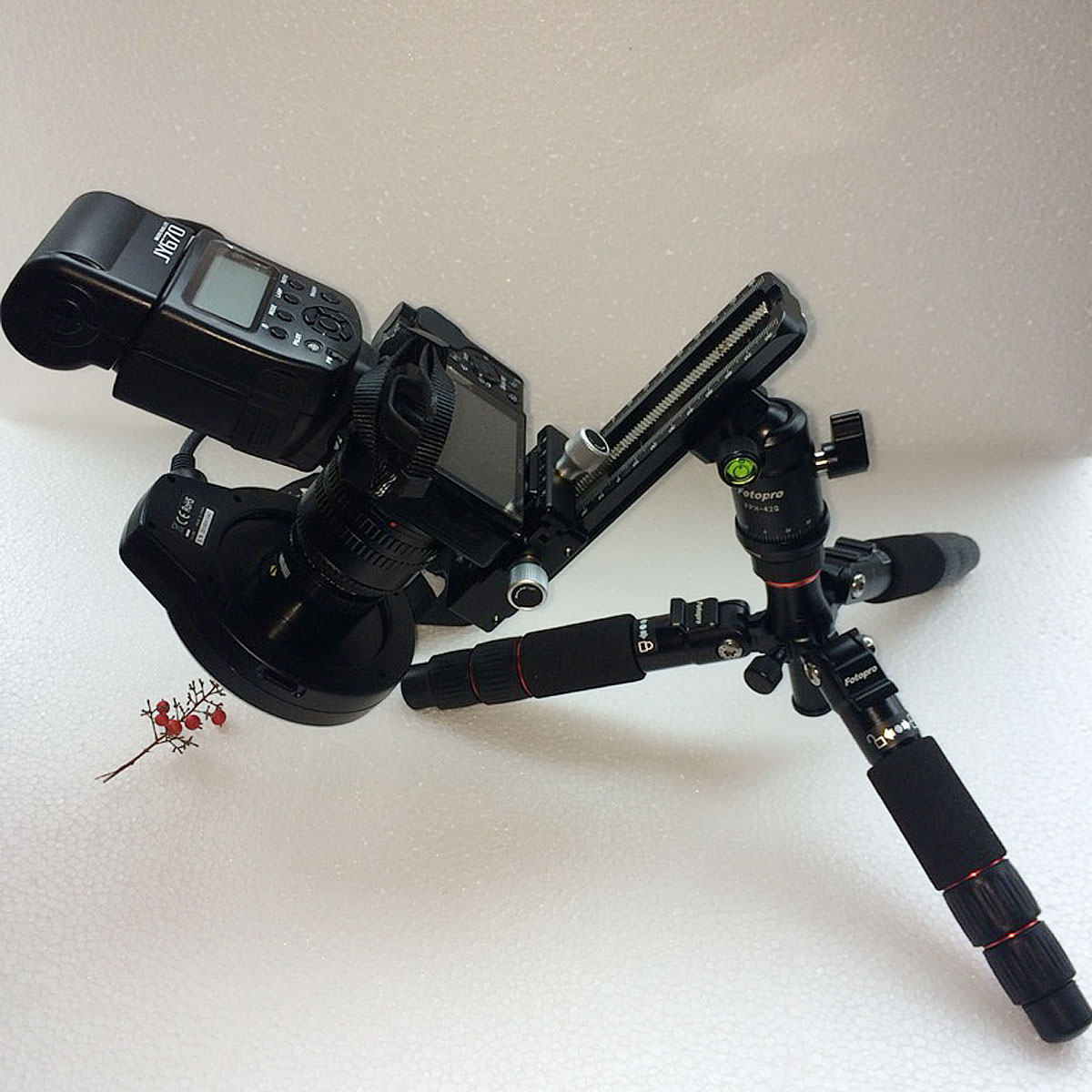 Haoge-deslizador de riel de en - Photography Close Up reseña y precio