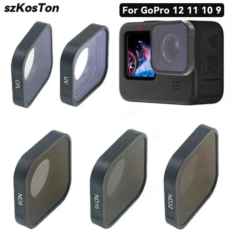 Filtro UV CPL ND8 ND16 ND32 pa - Gopro Action Camera Hero 13 Black reseña y precio