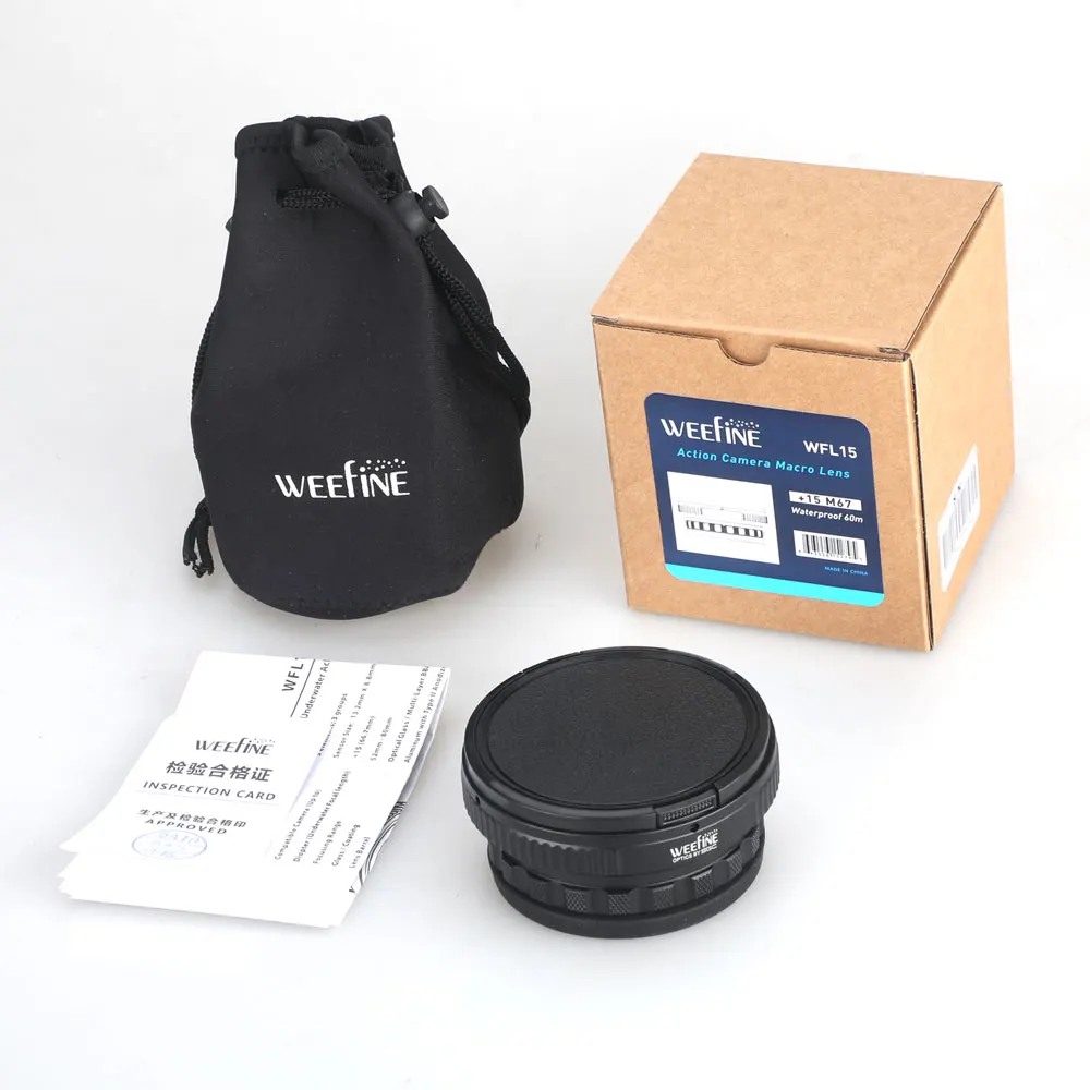 Lente Macro Weefine WFL15 +15  - Photography Close Up reseña y precio