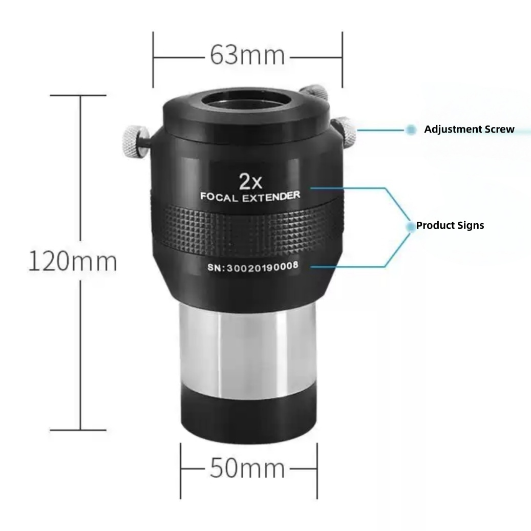 Lente Barlow Apocromática 2X d - Photography Definition reseña y precio