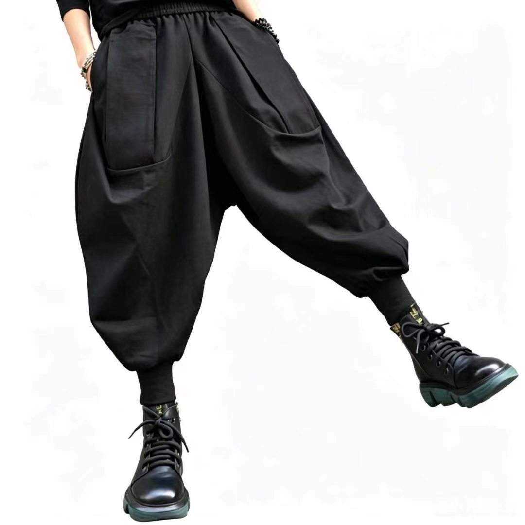 Pantalones Anchos Casuales par - Photography Of A Man reseña y precio