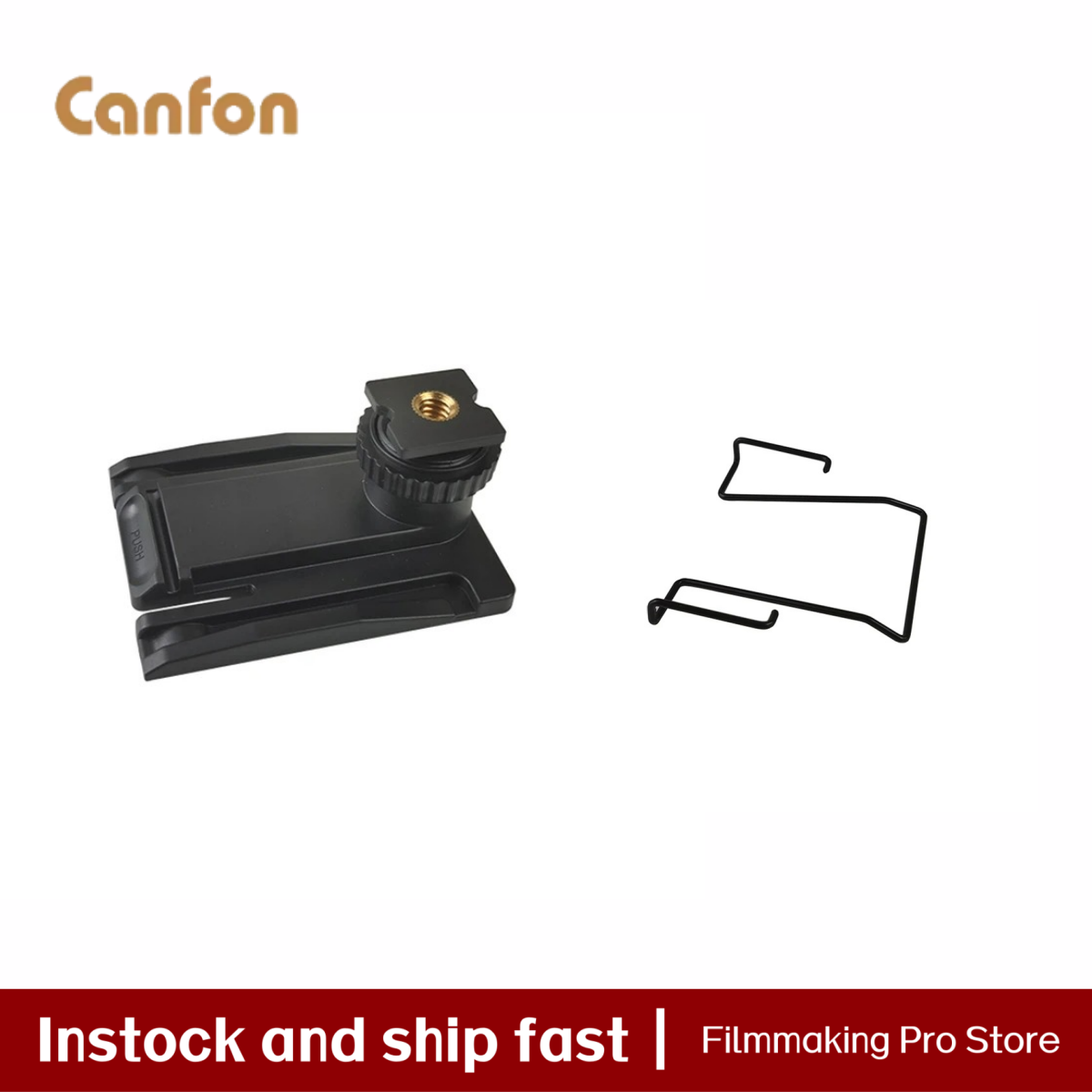 Soporte Canfon Clip para cintu - Hot Shoe Adapter reseña y precio