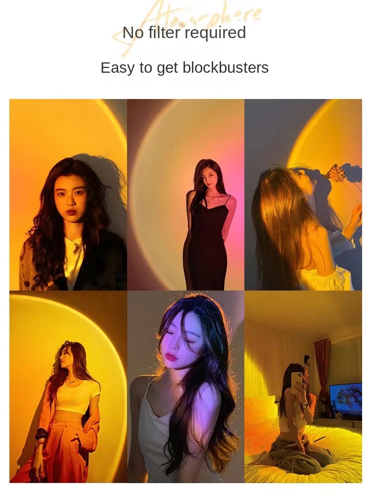 Linterna LED para fotografía,  - Photography Yellow Light reseña y precio