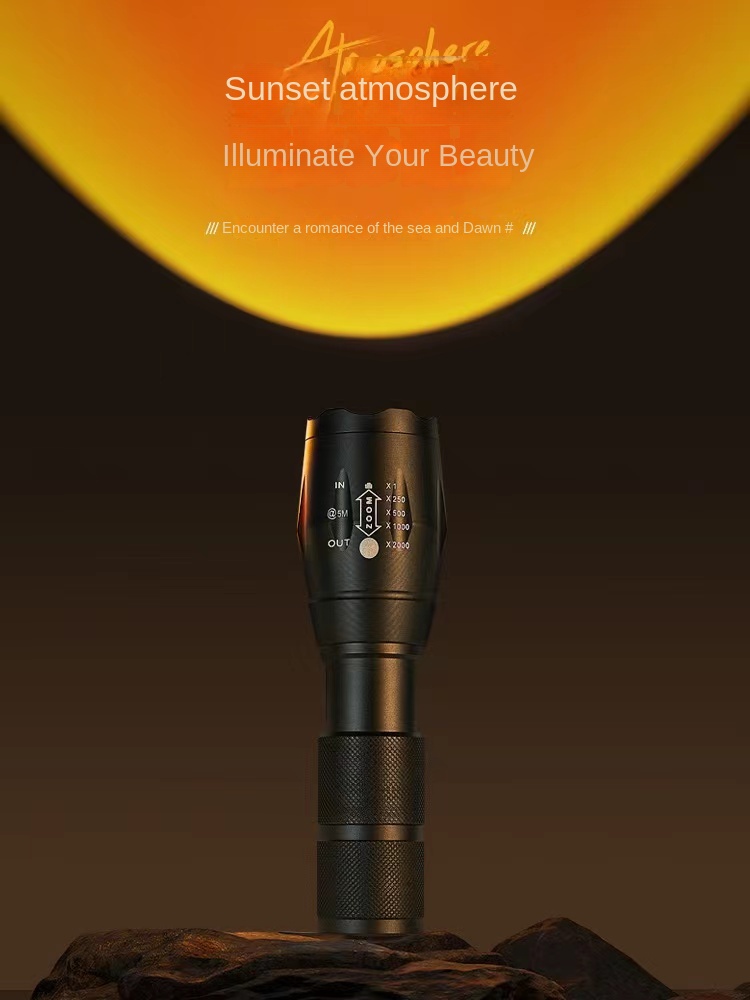 Linterna LED para fotografía,  - Photography Yellow Light reseña y precio