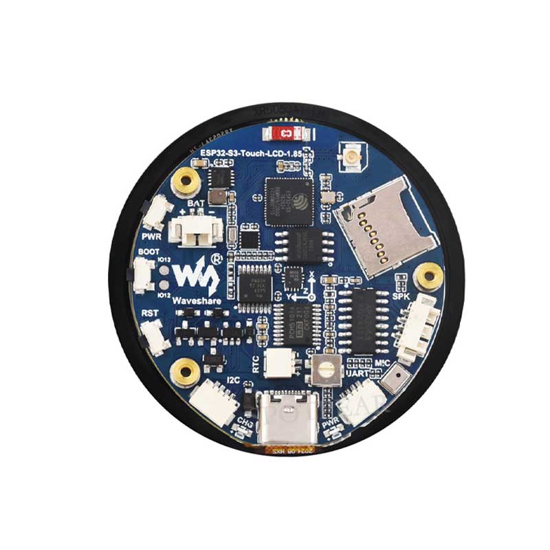 ESP32 S3 pantalla LCD redonda  - Photograph Mp3 reseña y precio