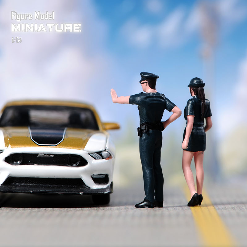 Miniaturas 1/64 policía de trá - Photography Award reseña y precio