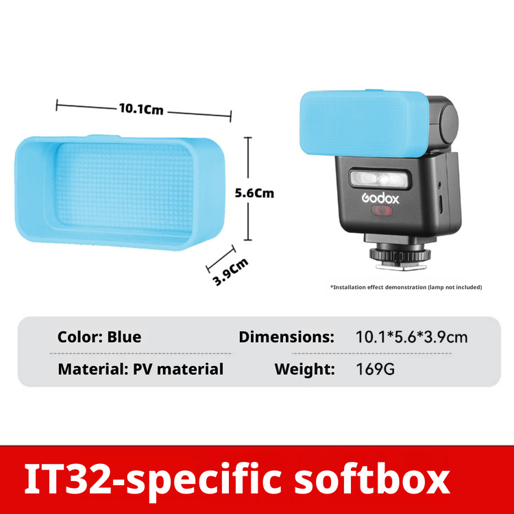 Difusor para Flash Godox iT32  - Photography Yellow Light reseña y precio