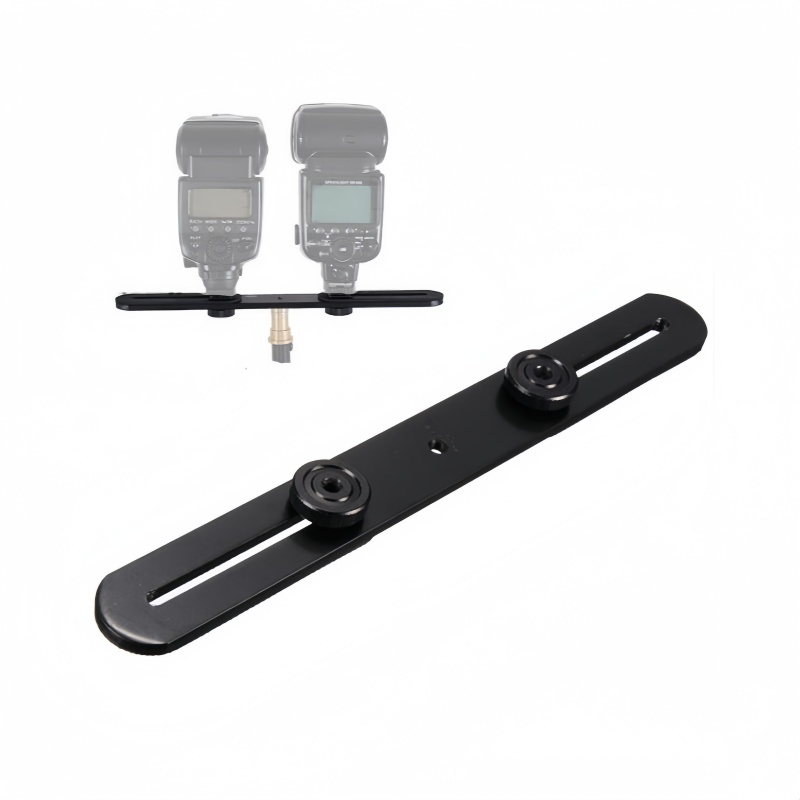 Soporte de Flash doble soporte - Hot Shoe Adapter reseña y precio